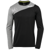 CORE 2.0 LONGSLEEVE negro/gris oscuro mezcla KEMPA