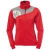 CORE 2.0 POLY JACKET WOMEN rojo/gris oscuro mezcla KEMPA