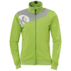 CORE 2.0 POLY JACKET WOMEN verde esperanza/gris oscu KEMPA