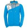 CORE 2.0 HOOD JACKET kempa azul/gris oscuro me KEMPA