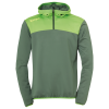 EMOTION 2.0 QUARTER ZIP HOODY green KEMPA