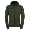 LAGANDA ZIP HOODY verde profundo KEMPA