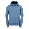LAGANDA ZIP HOODY azul acero KEMPA