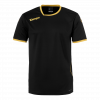 CURVE CAMISETA negro/dorado KEMPA