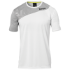 CORE 2.0 SHIRT blanco/gris oscuro mezcla KEMPA