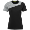 CORE 2.0 SHIRT WOMEN negro/gris oscuro mezcla KEMPA