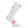 LOGO CLASSIC CALCETINES Blanco/Rojo KEMPA