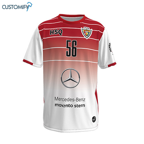 Camiseta de juego Customify, 2ª equip. blanca CH SANT QUIRZE, Unisex