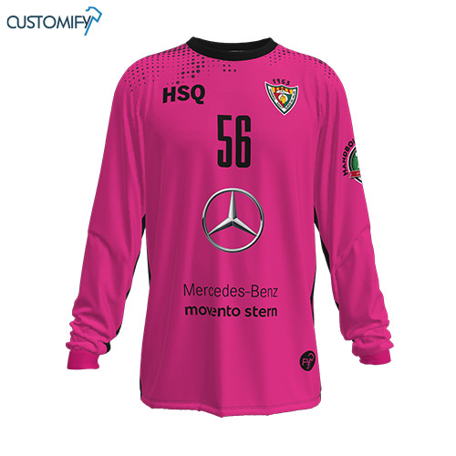 Camiseta de juego Customify, porter@s, Rosa CHL SANT QUIRZE, Unisex