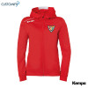 Chaqueta de chándal rojo/blanco CH SANT QUIRZE, Mujer