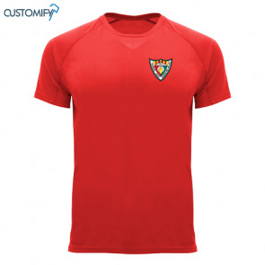 Camiseta de entrenamiento, roja CH SANT QUIRZE, Unisex