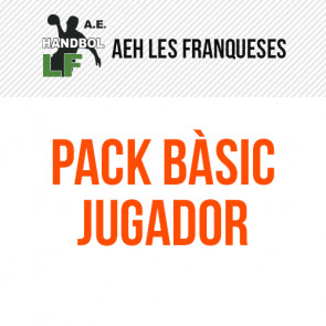 PACK BÀSIC JUGADOR  AE HANDBOL LES FRANQUESES