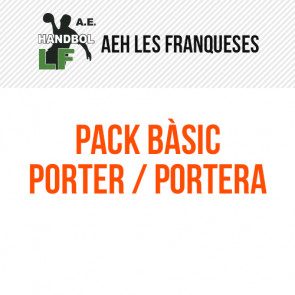 PACK BÀSIC PORTER / A    AE HANDBOL LES FRANQUESES, UNISEX