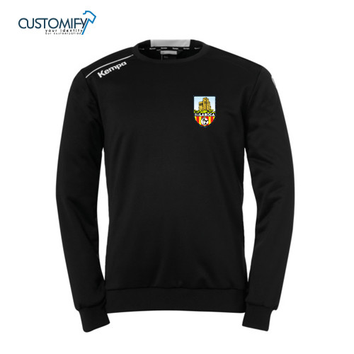 Dessuadora entrenament, negra/blanca BM LA ROCA, Unisex