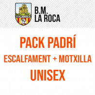 Pack Padri samarreta groga + motxilla, BM LA ROCA, Unisex
