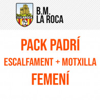 Pack Padri samarreta groga + motxilla, BM LA ROCA, Femení