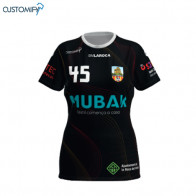 Samarreta de joc  1ª equip.  negre  BM LA ROCA, Dona