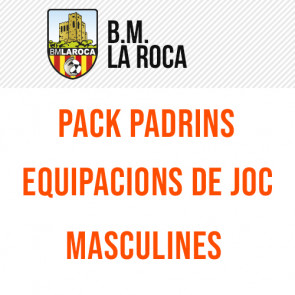Pack Padrí, Equipacions de joc BM LA ROCA, Masculí