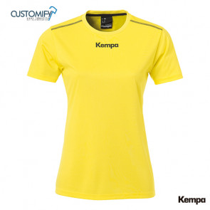 Camiseta de entrenamiento, lima amarillo BM LA ROCA, Mujer