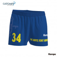 Short Sublimat Kempa, 1ª y 2ª Euip. Blau CLUB HANDBOL IGUALADA, Dona
