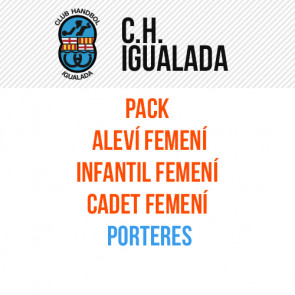 Pack Aleví / Infantil / cadet  femení porteres CH IGUALADA