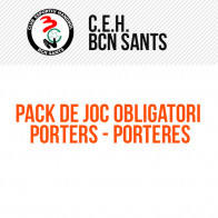 PACK DE JUEGO OBLIGATORIO PORTER@ HANDBOL BCN SANTS