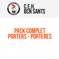PACK DE JUEGO COMPLETO PORTER@ HANDBOL BCN SANTS
