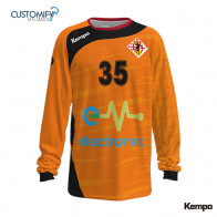 Samarreta ML. Sublimada Kempa, Porter, taronja,  ELECTROMED HANDBOL VIC, Unisex