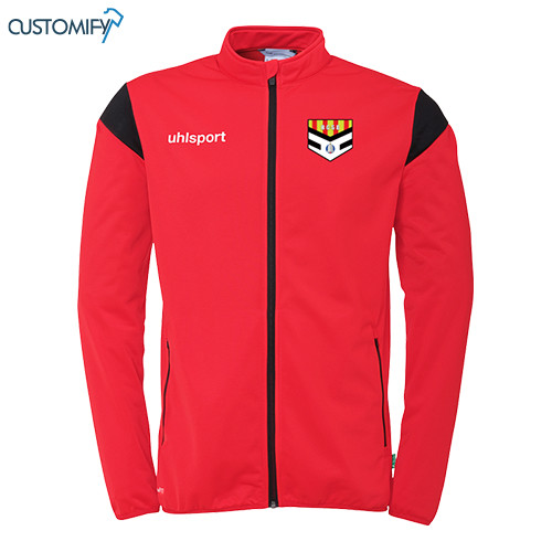 Chaqueta de chándal rojo/negro H.C. SANT BOI