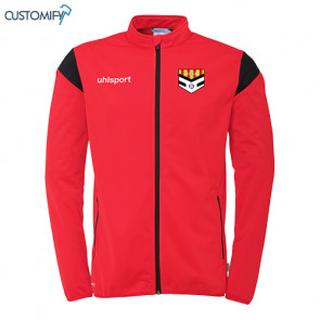 Chaqueta de chándal rojo/negro H.C. SANT BOI
