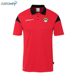 Polo de paseo  rojo/negro H.C. SANT BOI
