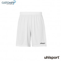 Short de joc blanc TEIÀ FUTBOL CINC, Unisex