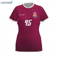 Samarreta de joc 1ª equip. Customify, Burdeos LLEIDA HANDBOL CLUB, Dona