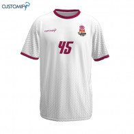 Samarreta de joc 2ª equip. Customify, Blanca LLEIDA HANDBOL CLUB, Home