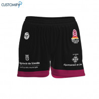 Short de joc Customify, 1ª y 2ª equip. negre LLEIDA HANDBOL CLUB, Dona