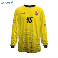 Samarreta de joc Customify, 1ª equip. porters/es Groga LLEIDA HANDBOL CLUB, Unisex