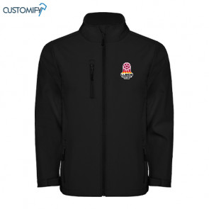 Jaqueta softshell, negre LLEIDA HANDBOL CLUB, STAFF Home