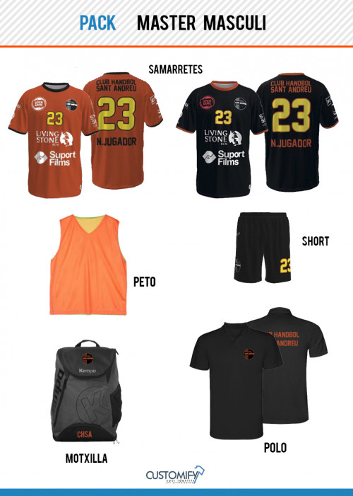 PACK MASTER UNISEX CH SANT ANDREU