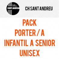 PACK PORTER / A  INFANTIL A SENIOR UNISEX CH SANT ANDREU