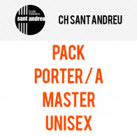 PACK PORTER / A  MASTER UNISEX CH SANT ANDREU