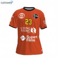 Samarreta de joc 1ª equip. Customify, taronja, CH Sant Andreu, Femenina