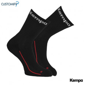 Calcetines Kempa 3 pares negro/blanco CH Sant Andreu