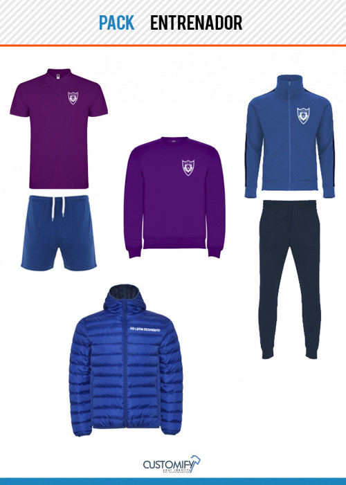 Pack entrenador FUTBOL DESPIERTO, Unisex