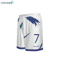 Short de juego Customify, 1ª equip. Blanco Futbol Despierto, Unisex