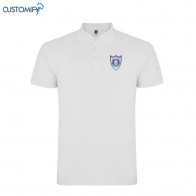 Polo de paseo color blanco Futbol Despierto, Unisex