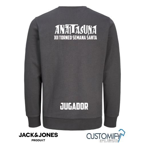 Dessuadora Oficial Torneig Setmana Santa HANDBOL SANT CUGAT – Coll Rodó Unisex, disseny blanc