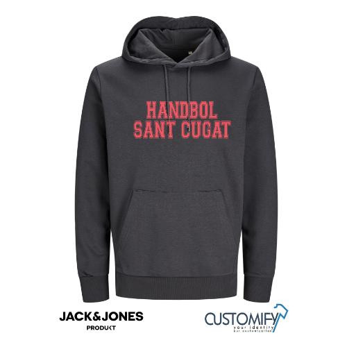 Dessuadora Oficial Torneig Setmana Santa HANDBOL SANT CUGAT – Unisex, disseny vermell