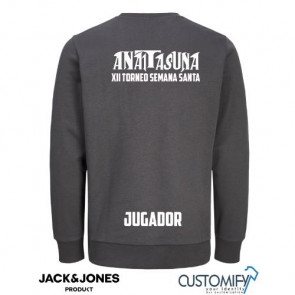 Dessuadora Oficial Torneig Setmana Santa HANDBOL SANT CUGAT – Coll Rodó Unisex, disseny blanc