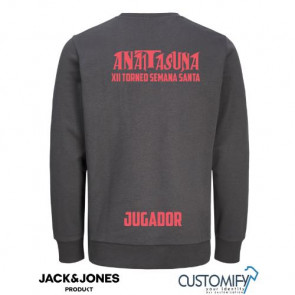 Dessuadora Oficial Torneig Setmana Santa HANDBOL SANT CUGAT – Coll Rodó Unisex, disseny vermell