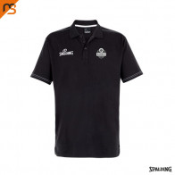 POLO SHIRT (SLIM CUT) negro QBASQUET